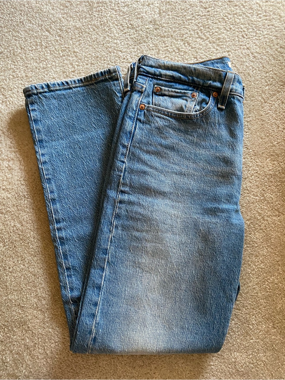 Levi’s Wedgie straight Jeans medium wash 28x30